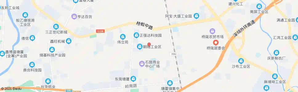 东莞高园路_公交站地图_东莞公交_妙搜公交查询2025
