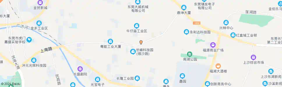 东莞沙边牌坊_公交站地图_东莞公交_妙搜公交查询2025