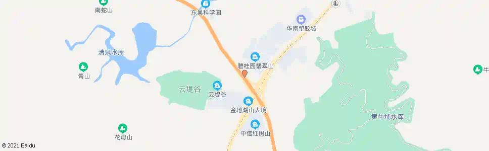 东莞黄江收费站_公交站地图_东莞公交_妙搜公交查询2025