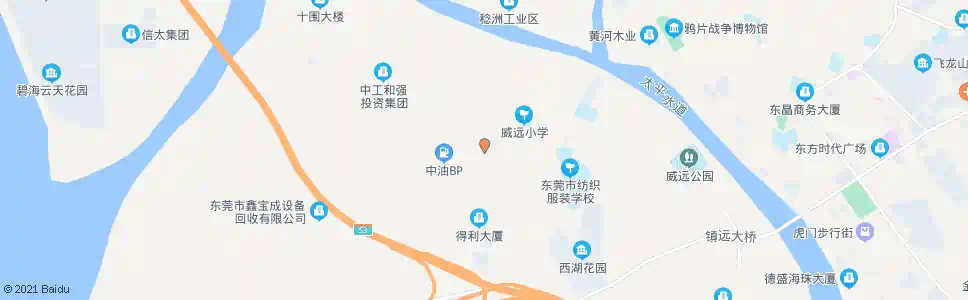 东莞北面市场_公交站地图_东莞公交_妙搜公交查询2025