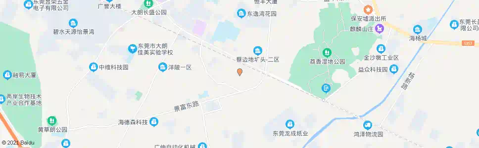 东莞宝陂村_公交站地图_东莞公交_妙搜公交查询2025
