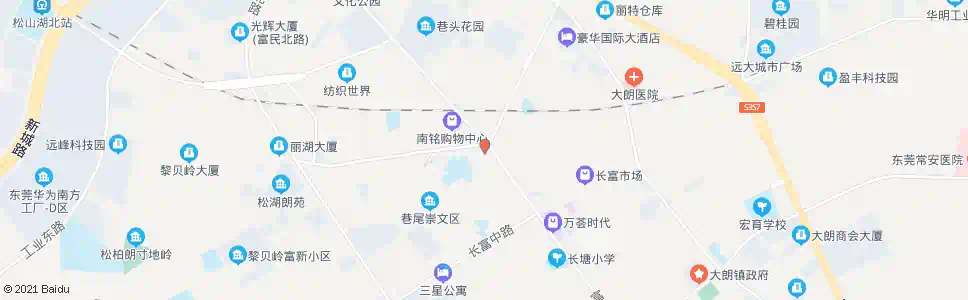 东莞富和商场_公交站地图_东莞公交_妙搜公交查询2025