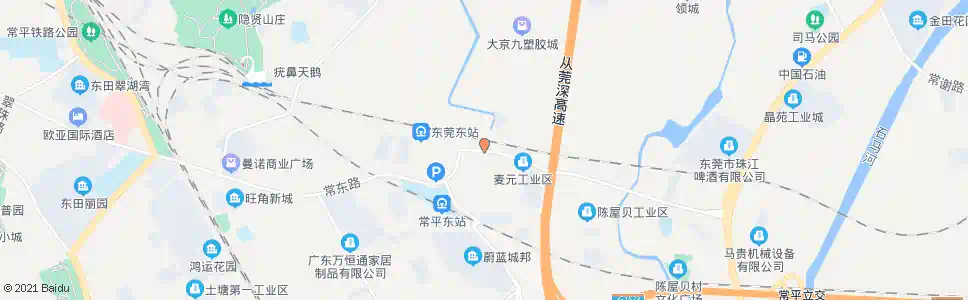 东莞麦元村口_公交站地图_东莞公交_妙搜公交查询2025