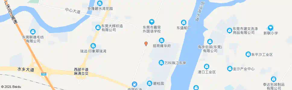 东莞新中心区北_公交站地图_东莞公交_妙搜公交查询2025
