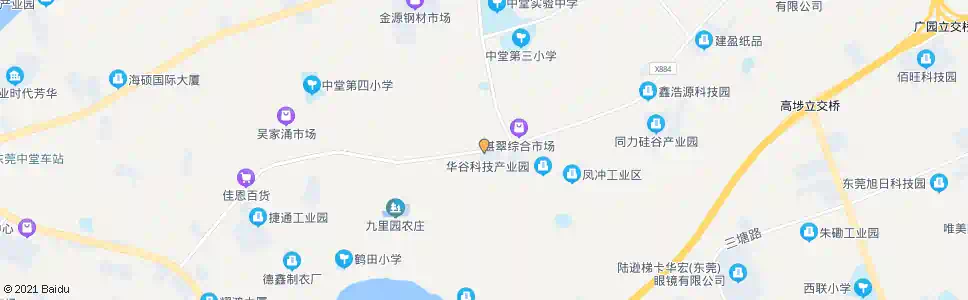 东莞凤冲路口_公交站地图_东莞公交_妙搜公交查询2025
