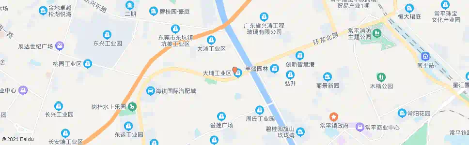 东莞岗梓市场_公交站地图_东莞公交_妙搜公交查询2025