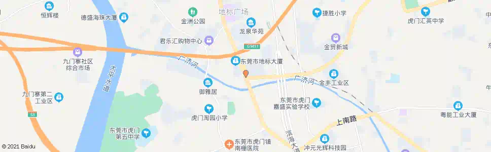 东莞连升路路口_公交站地图_东莞公交_妙搜公交查询2025