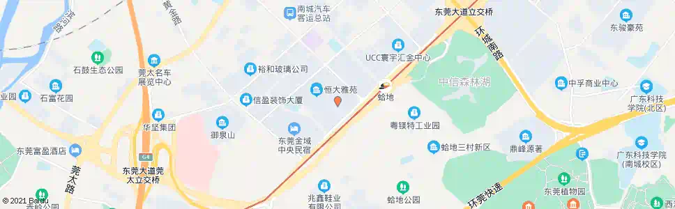 东莞百悦尚城_公交站地图_东莞公交_妙搜公交查询2025
