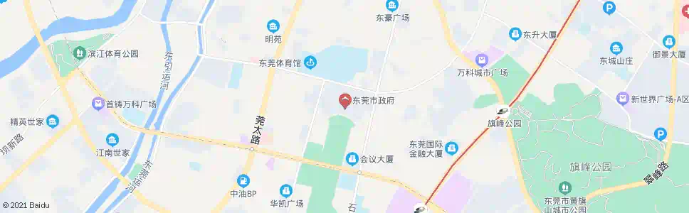 东莞办事中心_公交站地图_东莞公交_妙搜公交查询2025