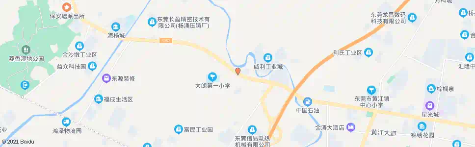 东莞沙步加油站_公交站地图_东莞公交_妙搜公交查询2025