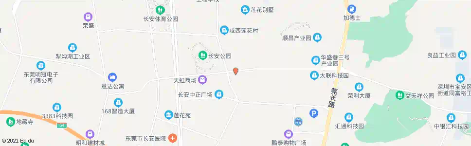 东莞莲盛大厦_公交站地图_东莞公交_妙搜公交查询2025