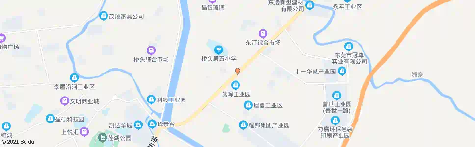 东莞屋厦村_公交站地图_东莞公交_妙搜公交查询2025