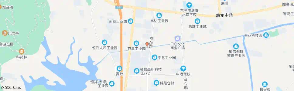 东莞田心派出所_公交站地图_东莞公交_妙搜公交查询2025