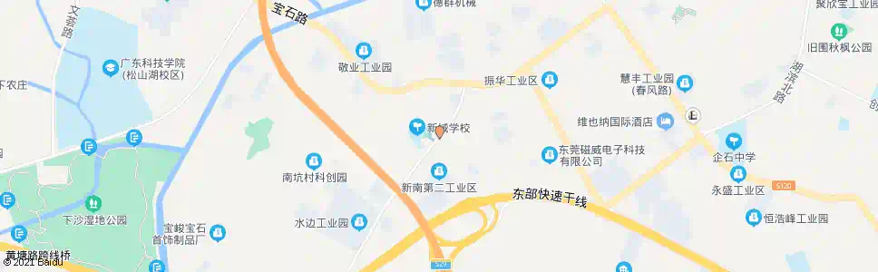 东莞联聚电子_公交站地图_东莞公交_妙搜公交查询2025