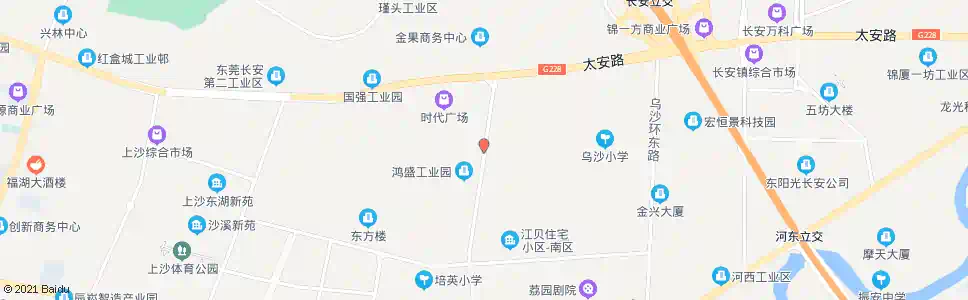 东莞乌沙李屋邨牌楼_公交站地图_东莞公交_妙搜公交查询2025