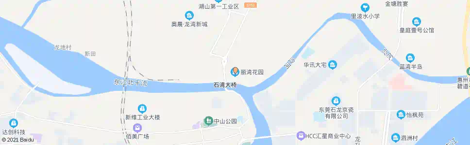 东莞丽湾花园_公交站地图_东莞公交_妙搜公交查询2025