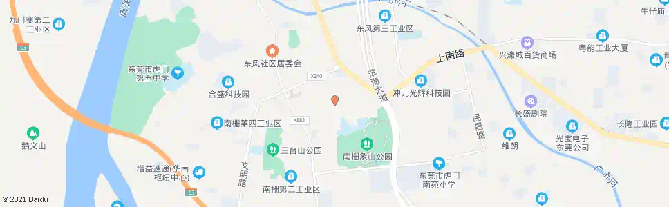 东莞西头村路口_公交站地图_东莞公交_妙搜公交查询2025