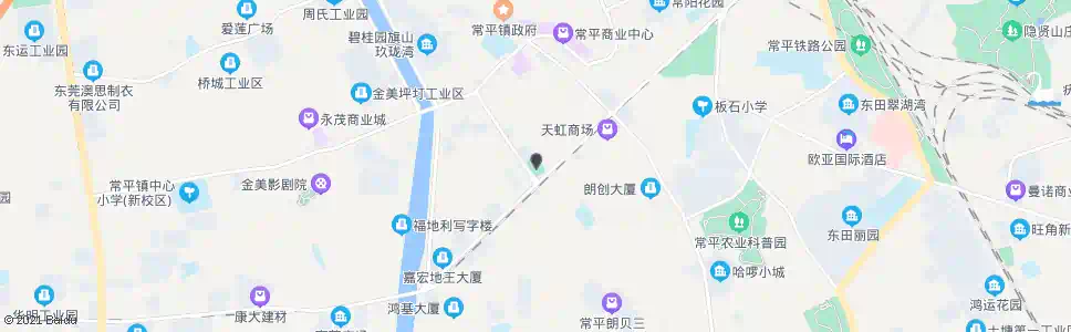 东莞常平文化广场_公交站地图_东莞公交_妙搜公交查询2025