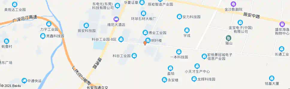 东莞中南路路口_公交站地图_东莞公交_妙搜公交查询2025