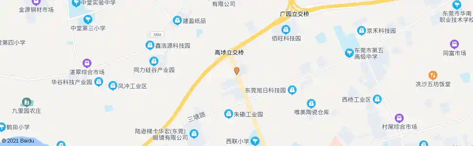 东莞三联_公交站地图_东莞公交_妙搜公交查询2025