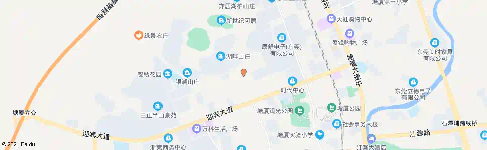 东莞北岸138工业区_公交站地图_东莞公交_妙搜公交查询2025