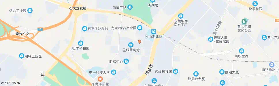 东莞翠珑湾_公交站地图_东莞公交_妙搜公交查询2025
