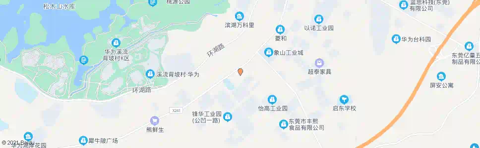 东莞美思奇工业园_公交站地图_东莞公交_妙搜公交查询2025