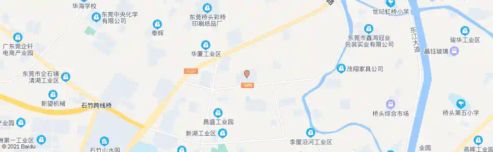东莞长春林电子厂_公交站地图_东莞公交_妙搜公交查询2025