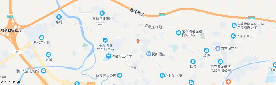 东莞吉翔厂_公交站地图_东莞公交_妙搜公交查询2025