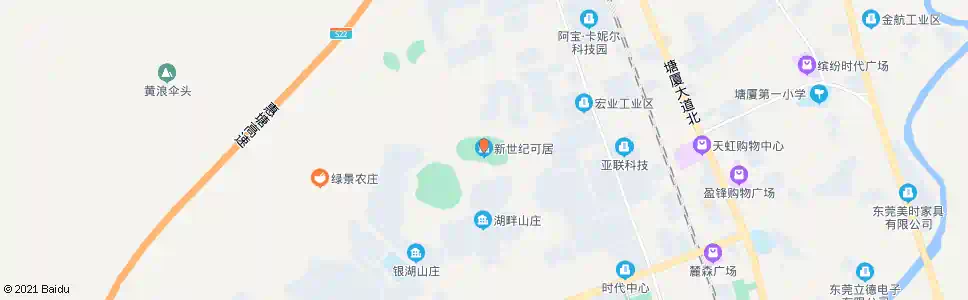 东莞新世纪可居_公交站地图_东莞公交_妙搜公交查询2025