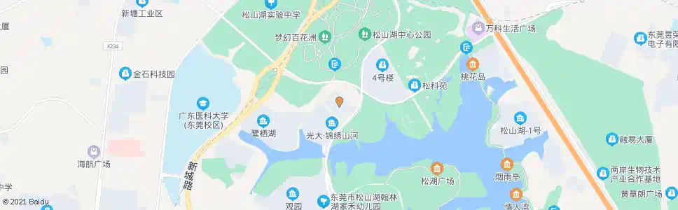 东莞玉华小区_公交站地图_东莞公交_妙搜公交查询2025