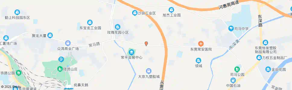 东莞漱新村_公交站地图_东莞公交_妙搜公交查询2025