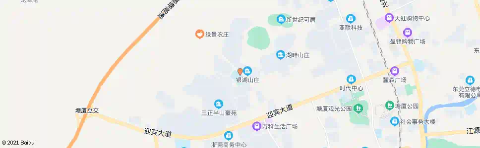 东莞塘厦中心小学_公交站地图_东莞公交_妙搜公交查询2025