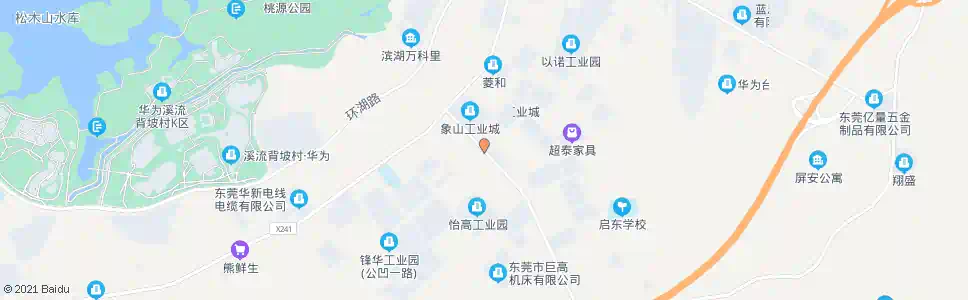 东莞象和路_公交站地图_东莞公交_妙搜公交查询2025