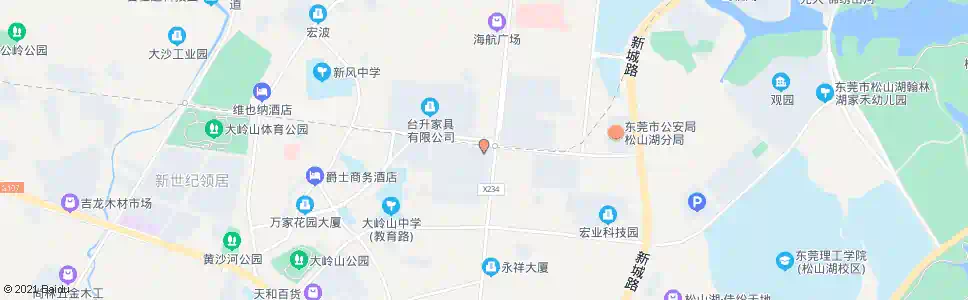 东莞金地格林上院_公交站地图_东莞公交_妙搜公交查询2025