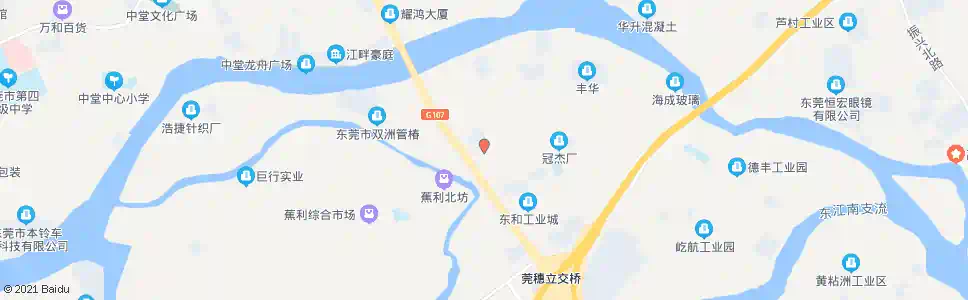 东莞广漱厂_公交站地图_东莞公交_妙搜公交查询2025