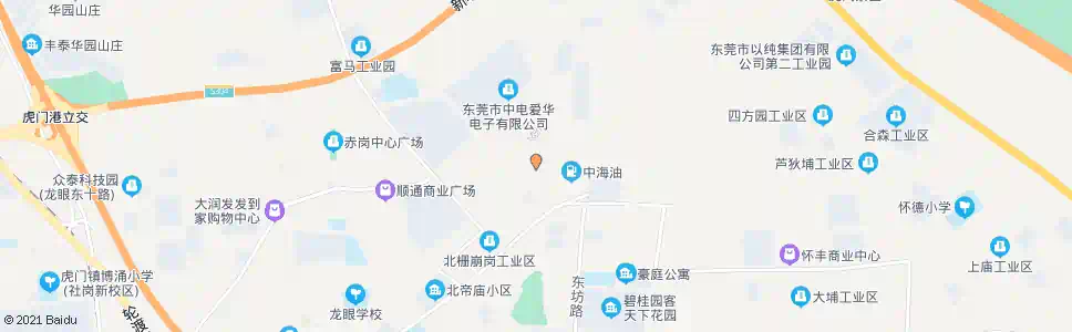 东莞黄村_公交站地图_东莞公交_妙搜公交查询2025