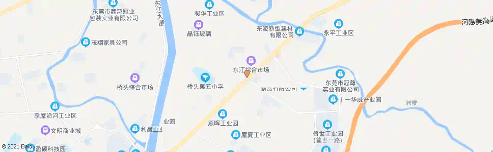 东莞东江派出所②_公交站地图_东莞公交_妙搜公交查询2025