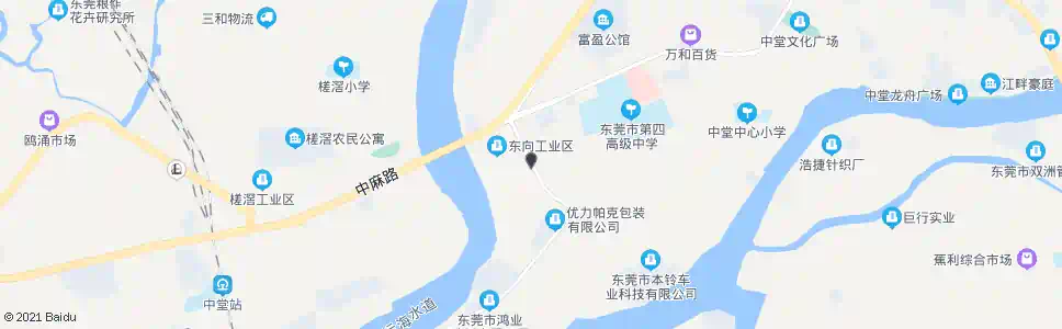 东莞向西路口_公交站地图_东莞公交_妙搜公交查询2025