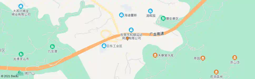 东莞山咀头_公交站地图_东莞公交_妙搜公交查询2025