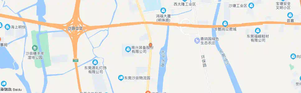 东莞三胜厂_公交站地图_东莞公交_妙搜公交查询2025