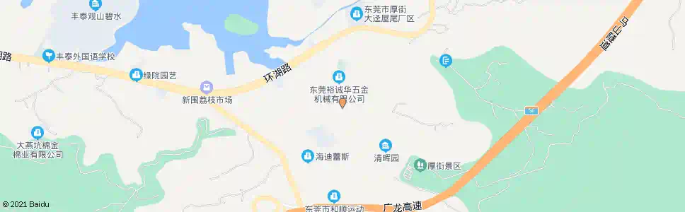 东莞大迳古村_公交站地图_东莞公交_妙搜公交查询2025