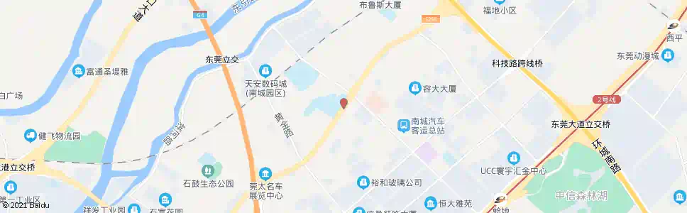 东莞白马家俬城_公交站地图_东莞公交_妙搜公交查询2025