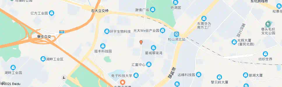 东莞牛杨工业区路口_公交站地图_东莞公交_妙搜公交查询2025