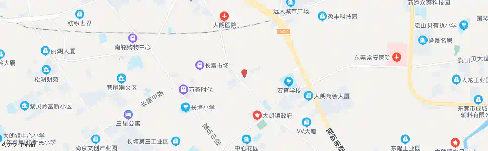东莞长宁邮政分局_公交站地图_东莞公交_妙搜公交查询2025