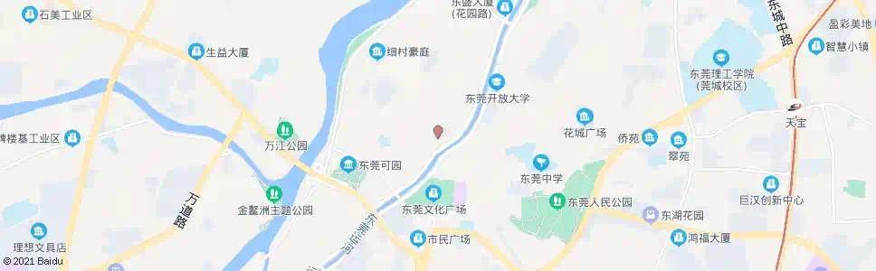 东莞新大坑市场_公交站地图_东莞公交_妙搜公交查询2025