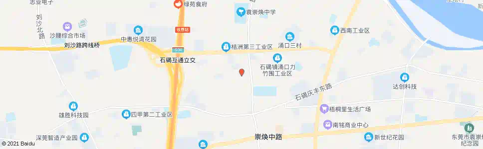 东莞桔洲文化中心_公交站地图_东莞公交_妙搜公交查询2025