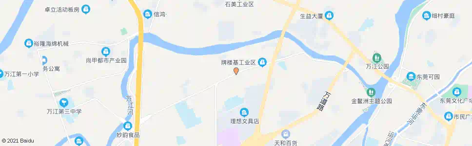 东莞大莲塘_公交站地图_东莞公交_妙搜公交查询2025