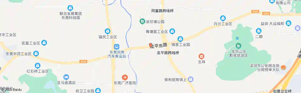 东莞油甘埔路口_公交站地图_东莞公交_妙搜公交查询2025