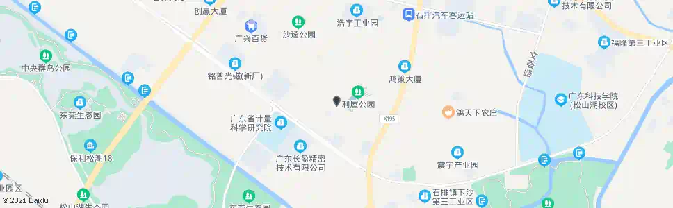 东莞利屋_公交站地图_东莞公交_妙搜公交查询2025